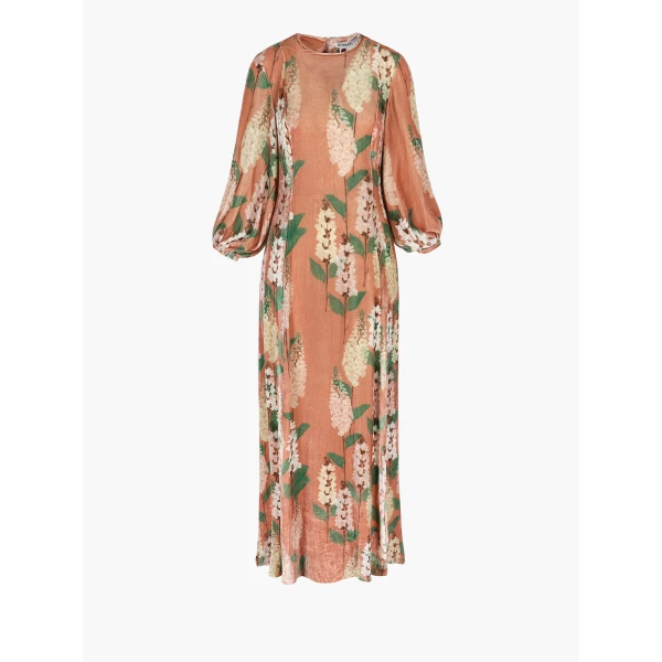 Dress Roxette in Foxglove Pink - Image 2