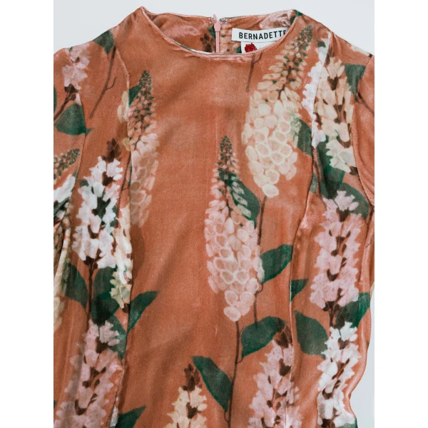 Dress Roxette in Foxglove Pink - Image 3