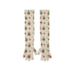 Bernadette Lingerie Rose Cashmere Gloves in Cream | Accessories | Coveti