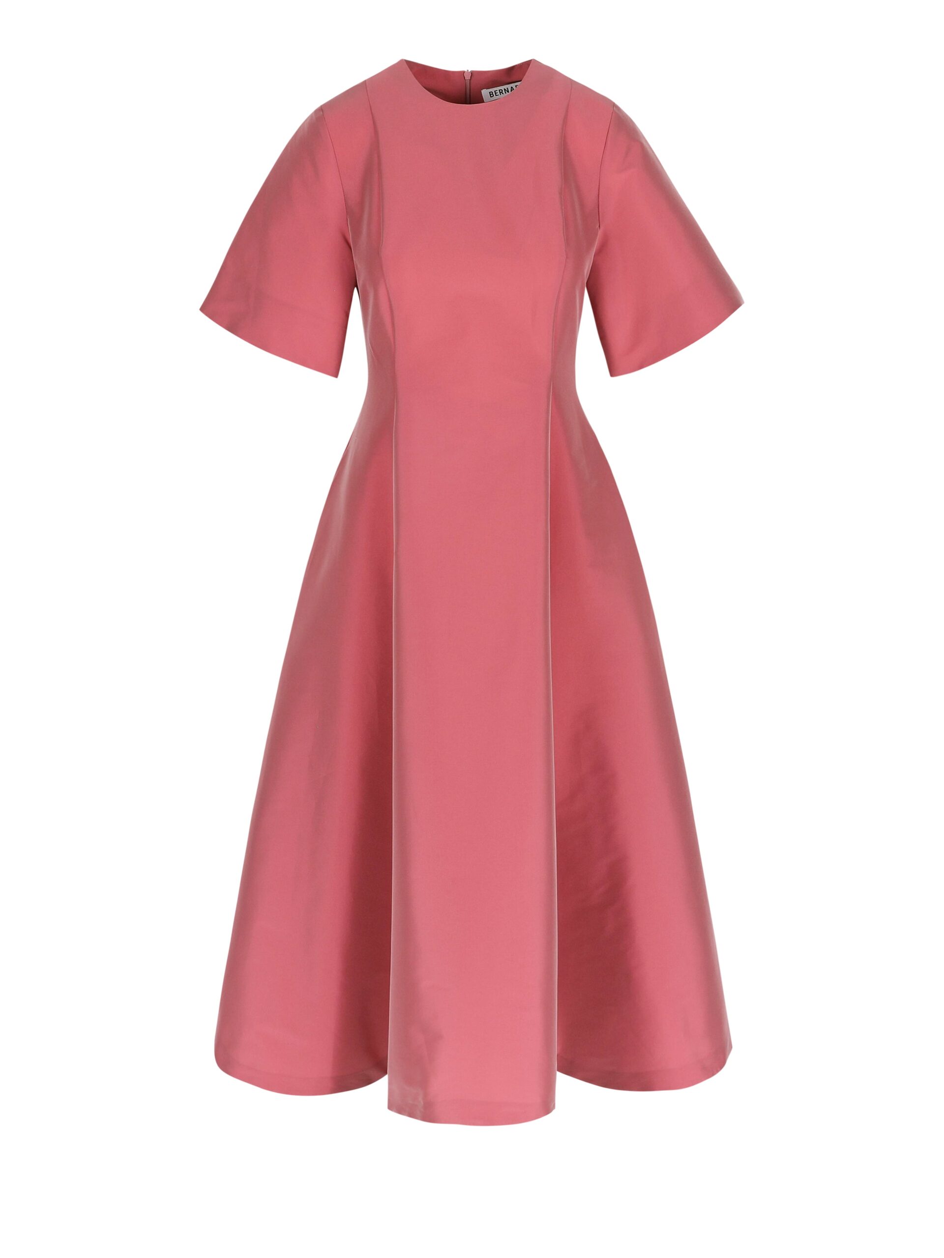 Bernadette Midi Dress Madeline in Warm Pink Bernadette dress