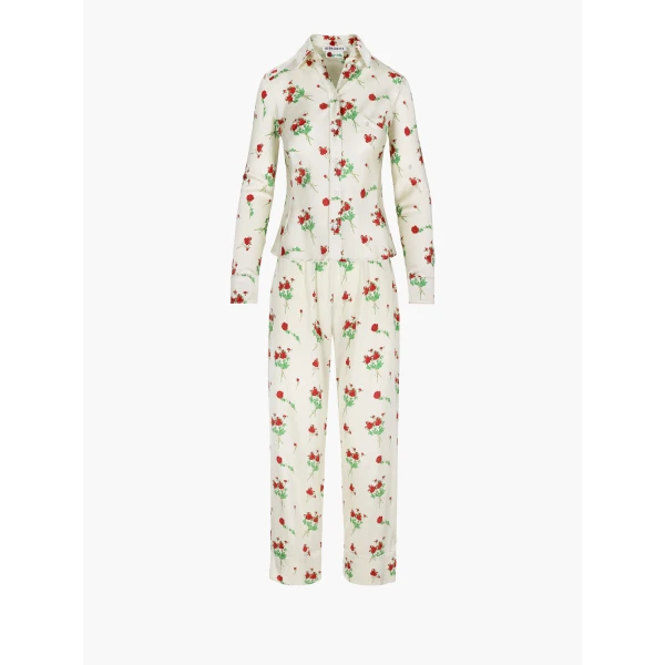 pyjama louis capri silk satin