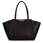 Ateliers Auguste Sévigné Silver Edition in Black Pebble Leather bag