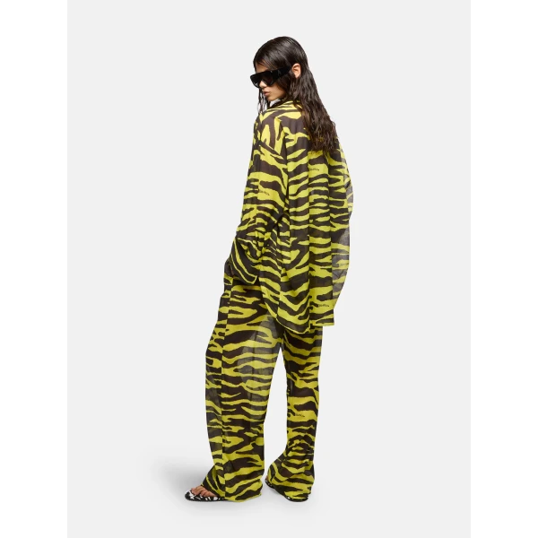 Attico black and yellow top