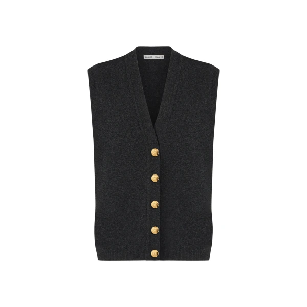 Highland Gilet in Highland Black