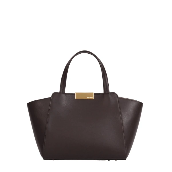 Ateliers Auguste Mini Sévigné in Chocolate Smooth Leather bag