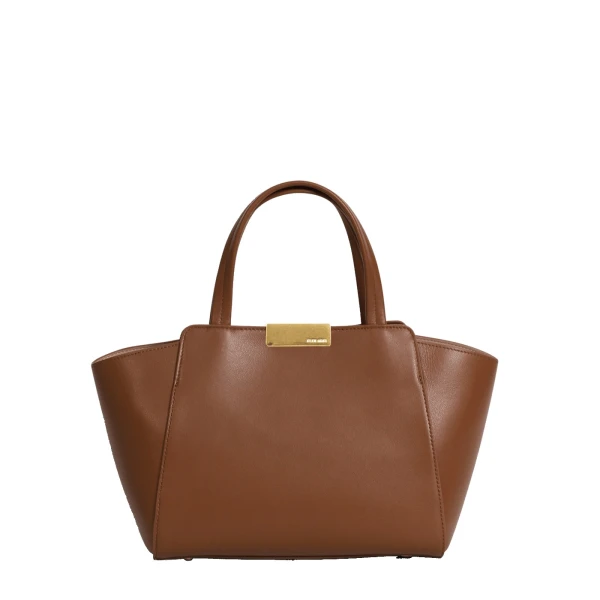Ateliers Auguste Mini Sévigné in Tan Smooth Leather bag