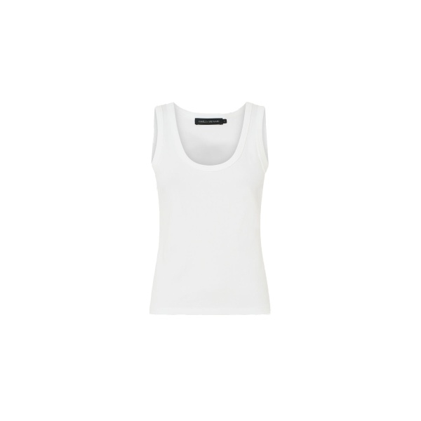Camilla and Marc Alba Rib Tank in Soft White | Tops | Coveti