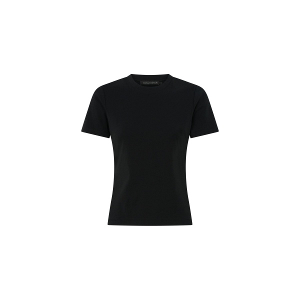 Camilla and Marc Alba Rib Tee in Black | Tops | Coveti