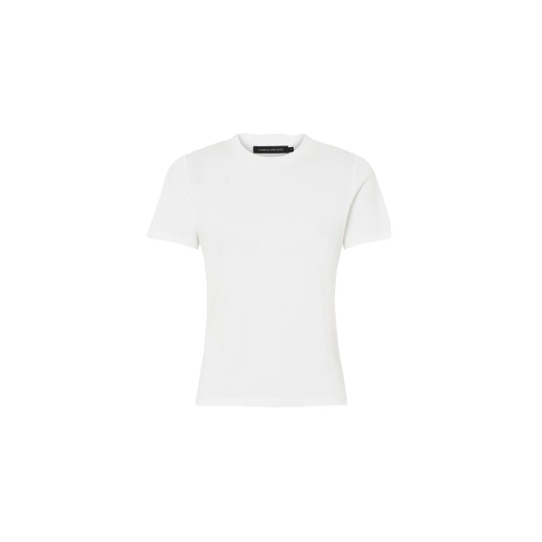 Camilla and Marc Alba Rib Tee in Soft White | Tops | Coveti