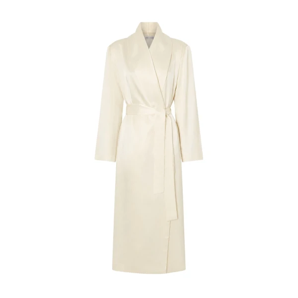 Camilla and Marc Arion Shawl Collar Dress in Cream | Dresses | Coveti