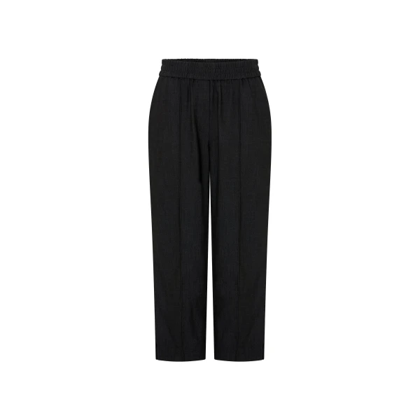 Arlowe Crop Pant in Denim Navy
