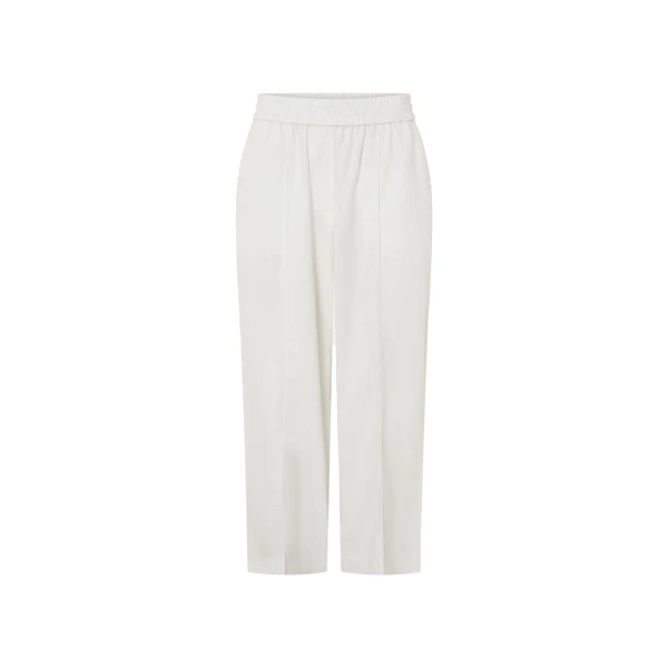 Arlowe Crop Pant in Soft White