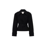 Camilla and Marc Asena Short Trench in Black | Coats | Coveti