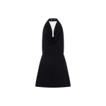 Camilla and Marc Aubrey Denim Mini Dress in True Black | Dresses | Coveti