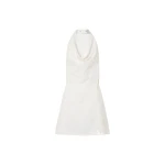 Camilla and Marc Aubrey Denim Mini Dress in White Neps | Dresses | Coveti