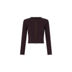Camilla and Marc Aubrey Long Sleeve Rib Top in Hickory | Tops | Coveti