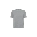 Camilla and Marc Carmen Shoulder Pad Tee in Grey Marle | Tops | Coveti