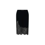Camilla and Marc Cayana Lace Knit Skirt in Black | Skirts | Coveti