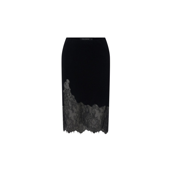 Camilla and Marc Cayana Lace Knit Skirt in Black | Skirts | Coveti