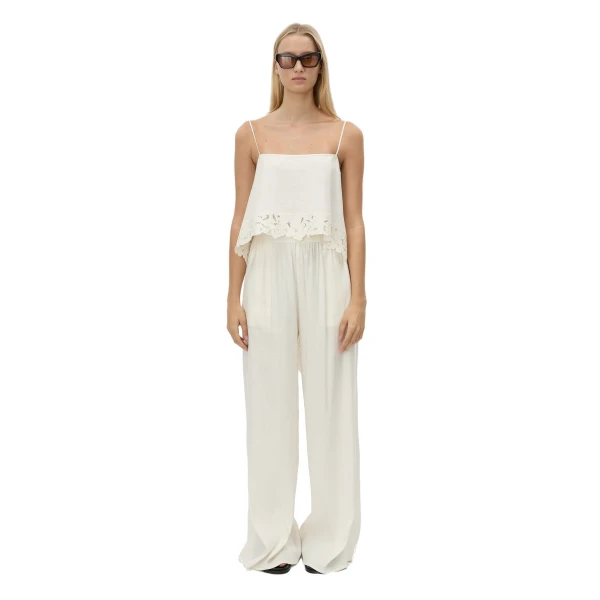 Camilla and Marc Chara Embroidered Cami in Cream
