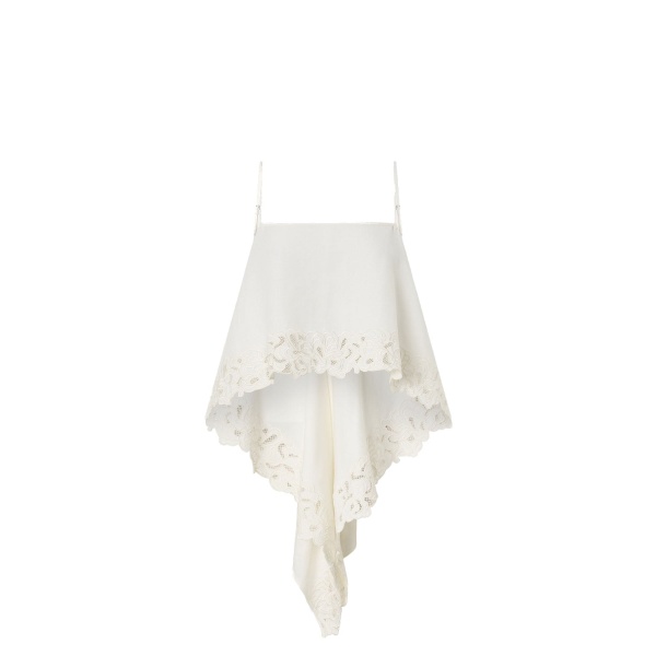 Camilla and Marc Chara Embroidered Cami in Cream | Tops | Coveti