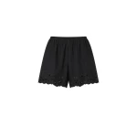 Camilla and Marc Chara Embroidered Short in Black | Shorts | Coveti