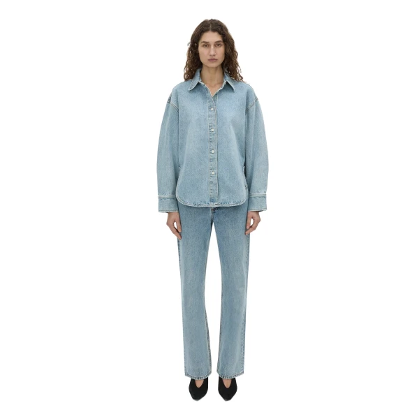 Camilla and Marc Cody Denim Shirt in Light Blue
