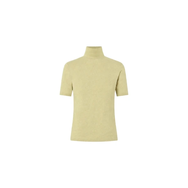 Dakota Elbow Sleeve Top in Lemongrass