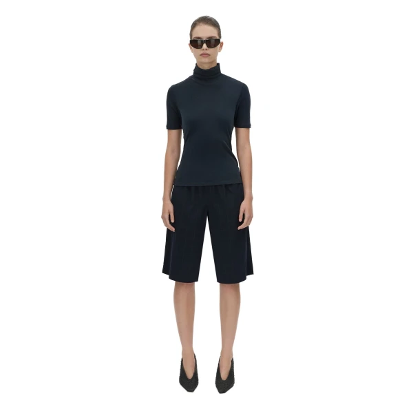 Camilla and Marc Dakota Elbow Sleeve Top in Navy