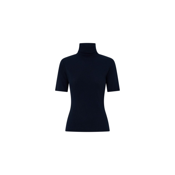 Camilla and Marc Dakota Elbow Sleeve Top in Navy | Tops | Coveti
