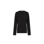 Camilla and Marc Dakota Relaxed Long Sleeve Top in Black | Tops | Coveti