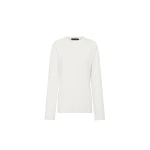 Camilla and Marc Dakota Relaxed Long Sleeve Top in Soft White | Tops | Coveti