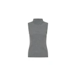 Camilla and Marc Dakota Sleeveless High Neck Top in Grey Marle | Tops | Coveti
