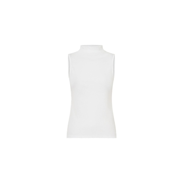 Camilla and Marc Dakota Sleeveless High Neck Top in Soft White | Tops | Coveti