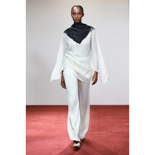 Camilla and Marc Darien Pant in Cream