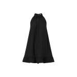 Camilla and Marc Elsen Halter Mini Dress in Black | Dresses | Coveti