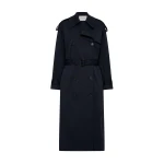 Camilla and Marc Evans Classic Trench Coat in Navy | Coats | Coveti