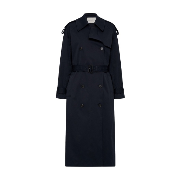 Camilla and Marc Evans Classic Trench Coat in Navy | Coats | Coveti
