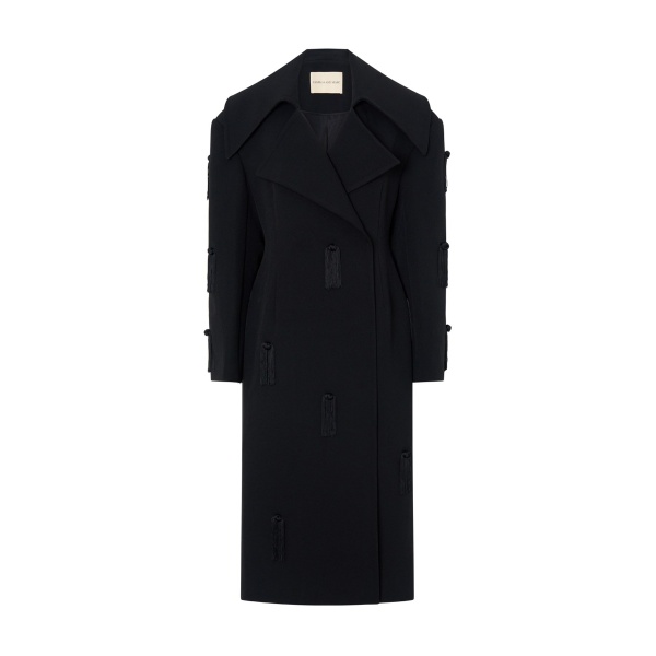 Camilla and Marc Helix Coat in Black | Coats | Coveti