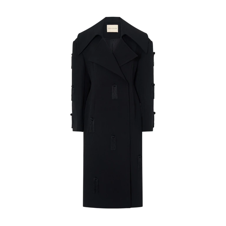 Camilla and Marc Helix Coat in Black | Coats | Coveti