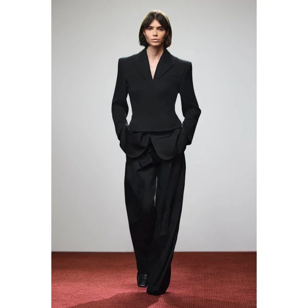 Camilla and Marc Helix Top in Black