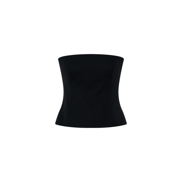 Camilla and Marc Helix Top in Black | Tops | Coveti