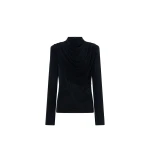 Camilla and Marc Katerina Long Sleeve Top in Black | Tops | Coveti