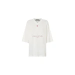 Camilla and Marc Larissa Logo Tee in Soft White | Tops | Coveti