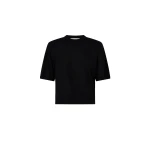 Camilla and Marc Leona Knit T-Shirt in Black | Knitwear | Coveti