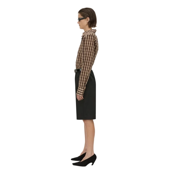 Camilla and Marc Mannix Shirt in Chocolate Check