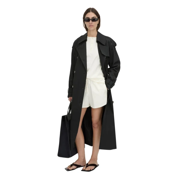 Camilla and Marc Maris Button Front Mini Short in Soft White