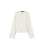 Camilla and Marc Maris Long Sleeve Tee in Soft White | Tops | Coveti