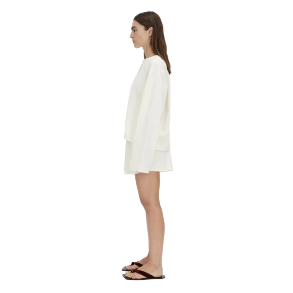 Camilla and Marc Maris Long Sleeve Tee in Soft White