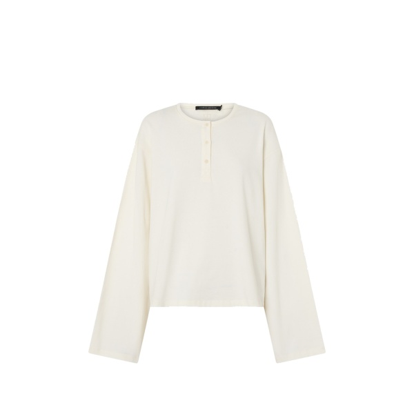 Camilla and Marc Maris Long Sleeve Tee in Soft White | Tops | Coveti